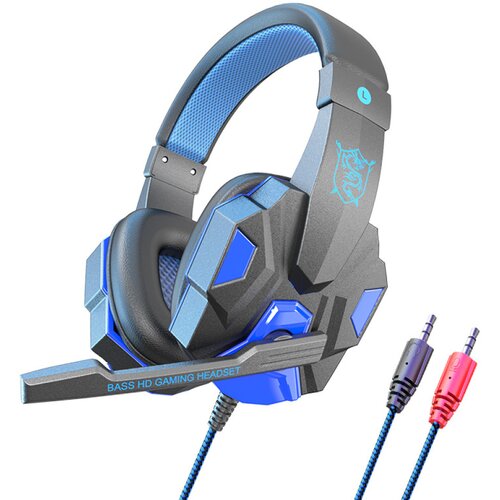 Venisymlis Stereo igralne slu&amp;scaron;alke PS4/PC 7.1, mikrofon za upravljanje &amp;scaron;umov, LED lučka, (22102402) Slike