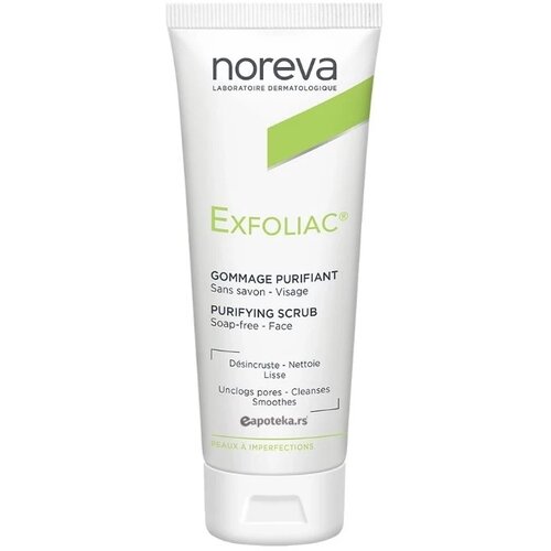 Noreva Exfoliac Purifying Scrub čistilni piling za problematično kožo 50 ml Cene