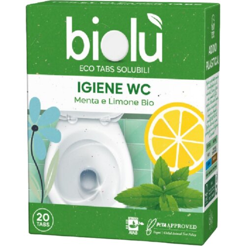 biolù Eko tablete za či&scaron;ćenje WC &scaron;koljke - 20 komada Cijene