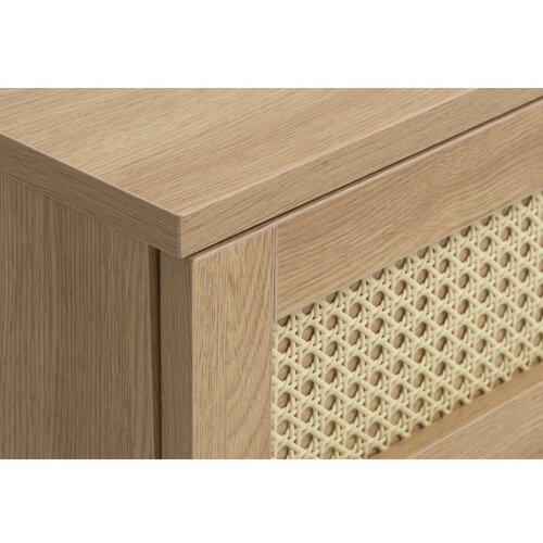 Unique Furniture TV komoda u dekoru hrasta u prirodnoj boji 120x43 cm Pensacola &amp;ndash; Slike