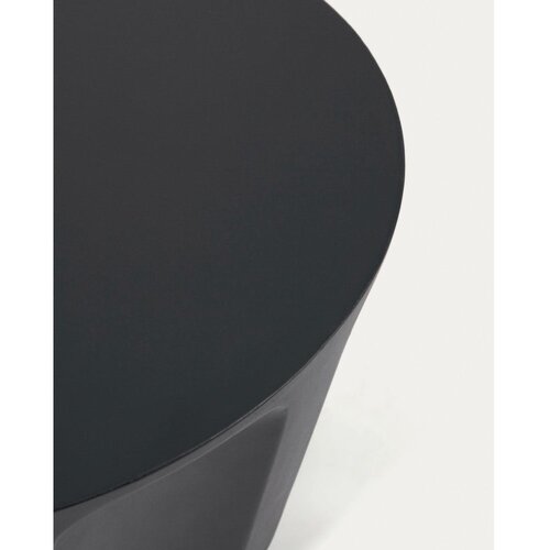 Kave Home Betonska okrogla vrtna mizica &amp;oslash; 60 cm Vilandra &amp;ndash; Slike