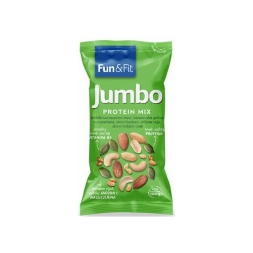 FUN&FIT Grickalice JUMBO Protein mix 75g Cene