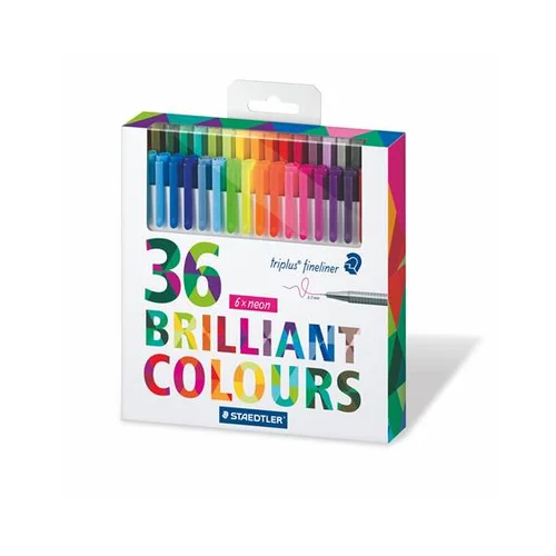 Staedtler Set flomaster Triplus, 36 kos.