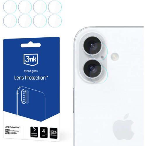 3mk ZA&amp;Scaron;ČITA LEČ KALJENO STEKLO ZA APPLE IPHONE 16 PLUS - ZA&amp;Scaron;ČITA, (21976579) Slike