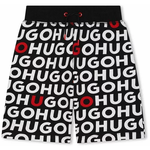 Hugo Dječje kratke hlače boja: crna