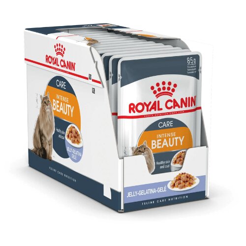 Royal Canin vlažna hrana za mačke intese beauty in jelly, 12x85g Slike