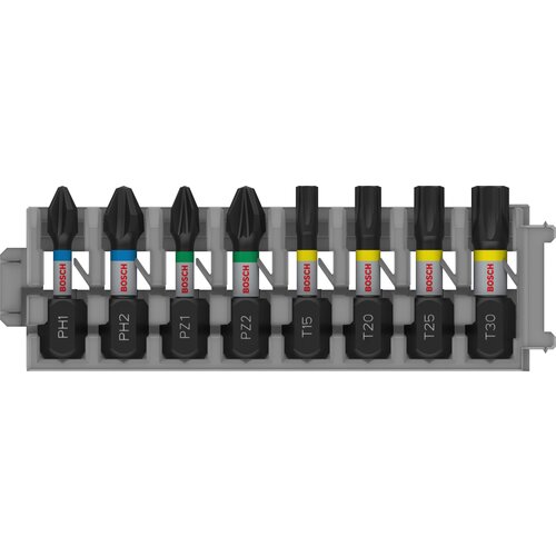 Bosch PRO Impact mešani set PH1, PH2, PZ1, PZ2, T15, T20, T25, T30, 25 mm 8/1, 2608521U61 Cene