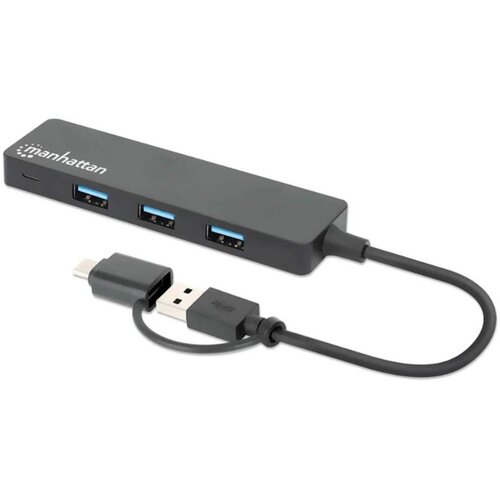 Hub MANHATTAN s 4 USB 3.0 Type-C/Type-A priključka Cijene