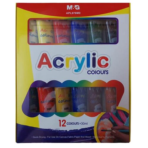 M&G Boje akrilne set 12/1 30ml APL976M0 Cijene