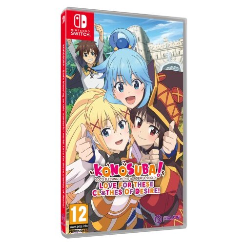 Pqube Konosuba - Gbotww! Love For These Clothes Of Desire! (Nintendo Switch) Cene