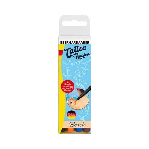 Eberhard Faber Tattoo Marker - Beach Cene