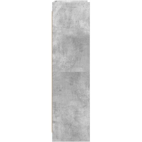 Police za knjige Betonska siva 87,5 x 30 x 111 cm Slike