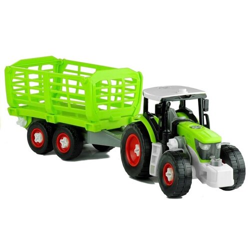  Traktor za sastavljanje s otvorenom prikolicom 43 cm Cijene