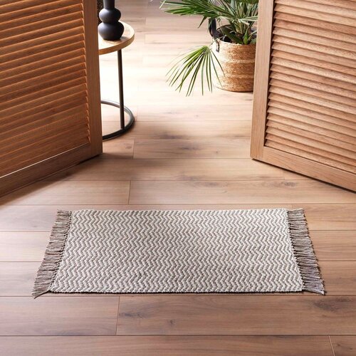 Douceur d int&amp;eacute;rieur Svjetlo smeđi periv tepih 50x80 cm Alessia &amp;ndash; Slike