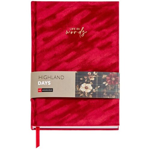  Notes Miquelrius A5 Highland Days pli&scaron;ani crveni 80L 80g/m2 čista MR8293 Cijene