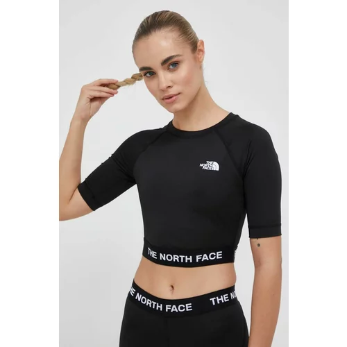 The North Face Kratka majica za vadbo črna barva