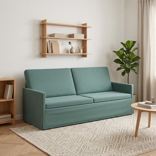 SOFA za 3 osobe Morska zelena 190 x 81 x 82 cm Baršun Cene