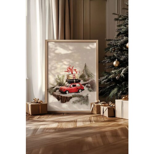 Wallity uramljena slika Nwyearsngmdl53, 33x48 cm Cene