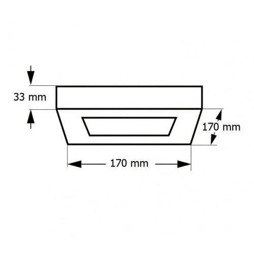 Bb Link led panel KA-S5 12W 6500K Cene
