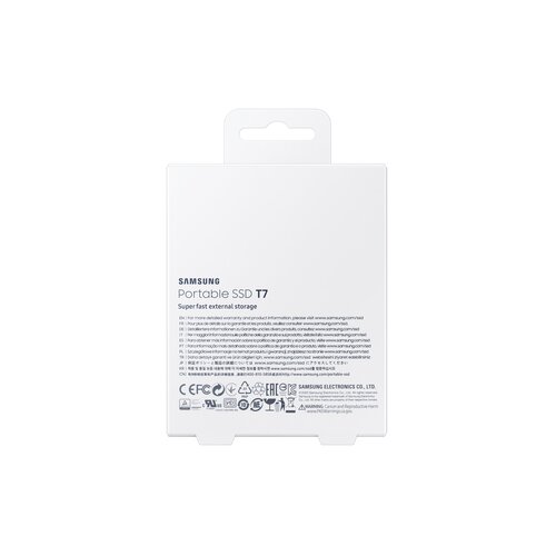 Samsung Portable SSD T7 500GB red MU-PC500R/WW Slike