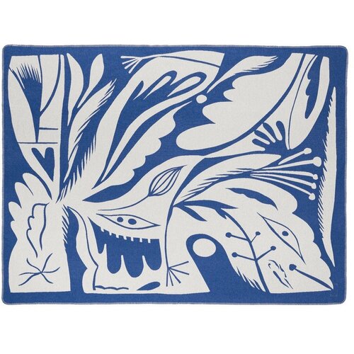 noo.ma Plava deka 165x200 cm Lino &ndash; Cijene
