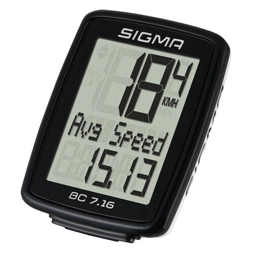 Sigma biciklistički brojač bc 7.16 crna 07160 Slike