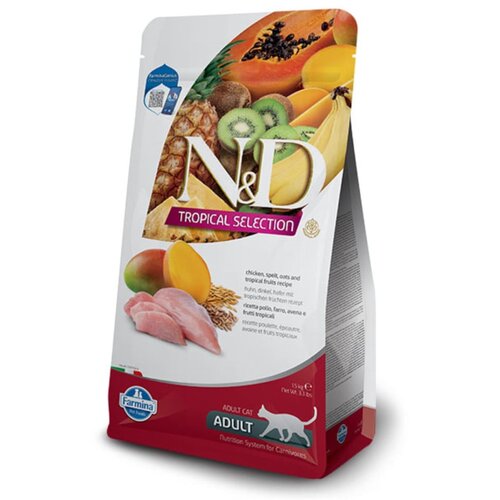 N&d TROPICAL Cat Chicken 300 g Hrana za mačke Slike