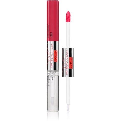PUPA Milano Made to Last Lip Duo dolgoobstojna tekoča &scaron;minka s sijajem odtenek 004 - Geranium Fuchsia 2x4 ml Cene