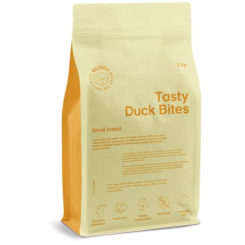 Buddy Pet Foods Tasty Duck Bites - hrana za male pse sa pačetinom (2kg, 5kg) 5kg Slike