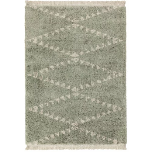 Asiatic Carpets Zelena preproga 160x230 cm Rocco –