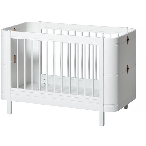 Oliver Furniture&amp;reg; otro&amp;scaron;ka posteljica mini+ basic cot 5v1 60x120 white Slike