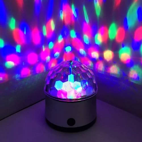 Luniks Mini vrtljiva LED disco krogla, (20989492)