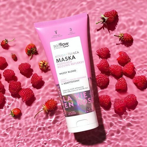 SoFlow Coloring Mask Blonde Hair Intense Bonding maska nijansa Pink 200 ml Slike