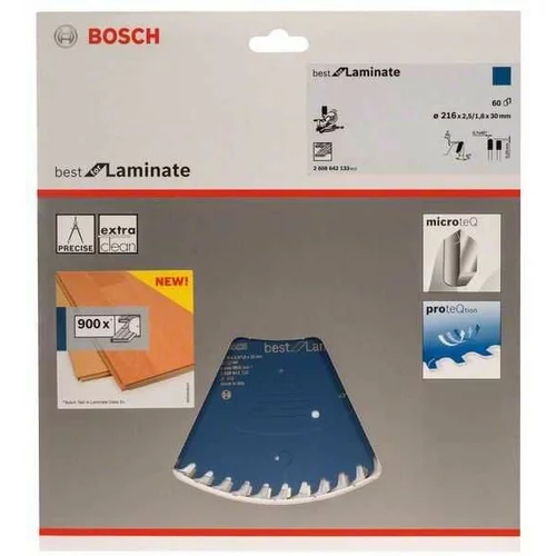 Bosch List kružne pile Best for Laminate