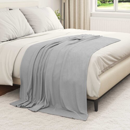  Pokrivači za bacanje 24 pcs Siva 170 x 130 cm Runo Slike
