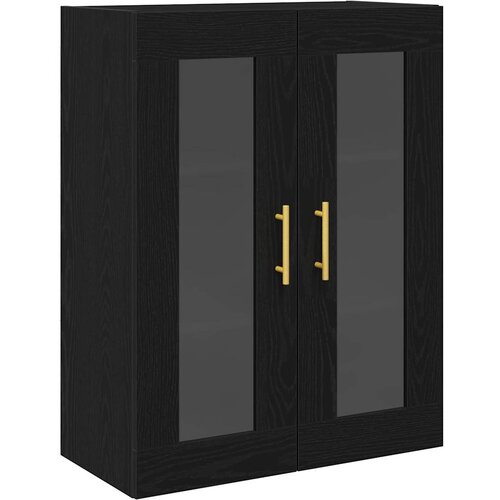  Highboard 2 kom. Crni hrast 69,5 x 34 x 180 cm Slike