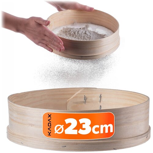 KADAX leseno sito 23 cm za moko, sladkor v prahu, kuhinjsko, (5000354658) Cene