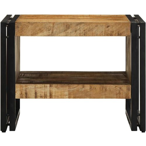  Stol za kavu 50x50x38 cm Puno grubo drvo Mango Slike