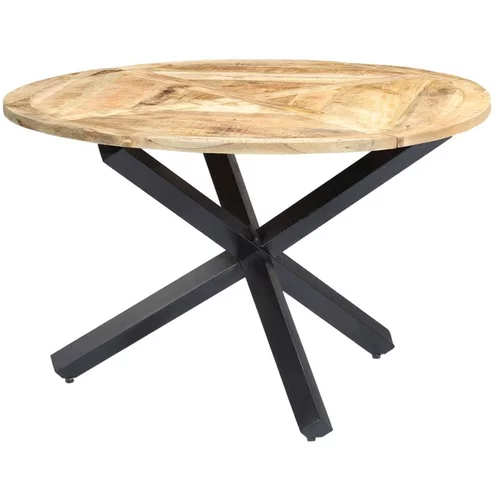  Jedilna miza okrogla 120x76 cm trmangov les