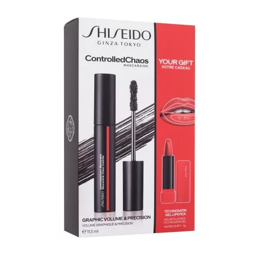 Shiseido ControlledChaos MascaraInk volumen maskara Nijansa 01 black pulse