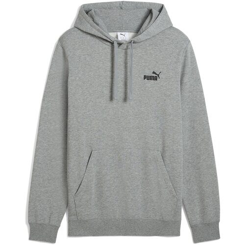 Puma Sweater majica &amp;#039;Essentials No. 1&amp;#039; siva melange / crna Slike