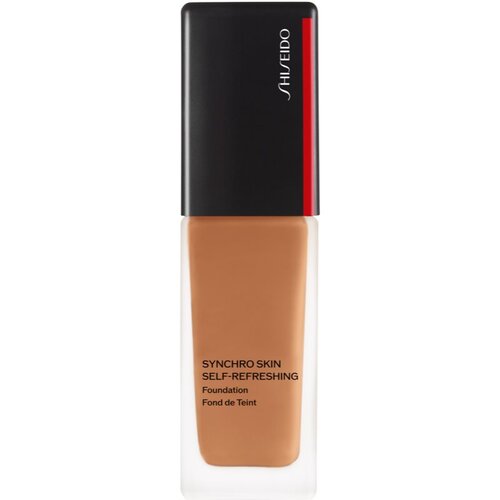 Shiseido Synchro Skin Self-Refreshing Foundation Advanced dolgoobstojen tekoči puder SPF 30 odtenek 430 Cedar 30 ml Slike
