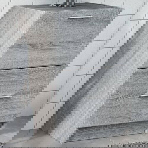 vidaXL Ormarić za umivaonik boja hrasta sonome 40x37x59 cm drveni Cijene