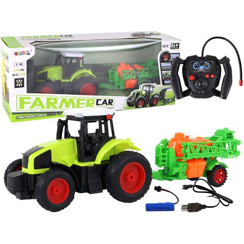  Traktor na daljinsko upravljanje s prskalicom 1:16  - zeleni Cijene