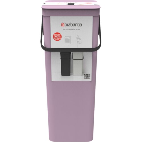 Brabantia Sort & Go posuda za recikliranje, 40 l - Lilac Pink Cijene
