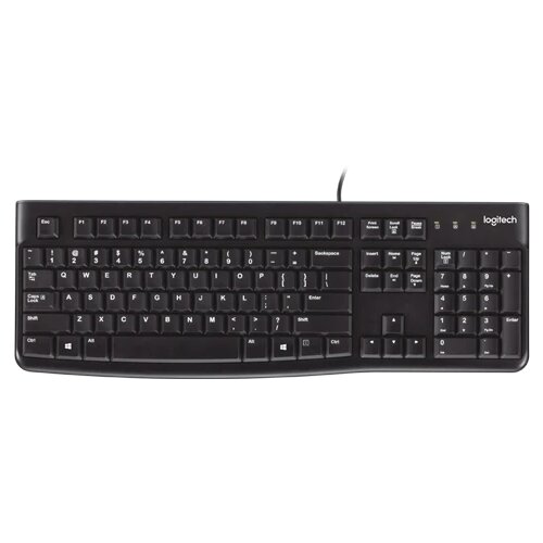 Logitech K120, USB, black, 920-002498/2583 Cijene