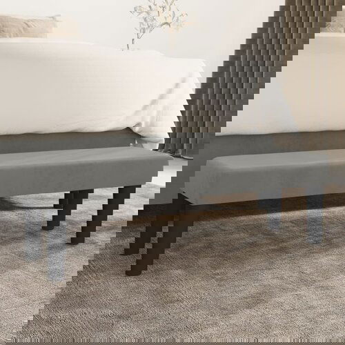 VidaXL Klupa svjetlosivi 100x30x30 cm bar&amp;scaron;unasti Slike