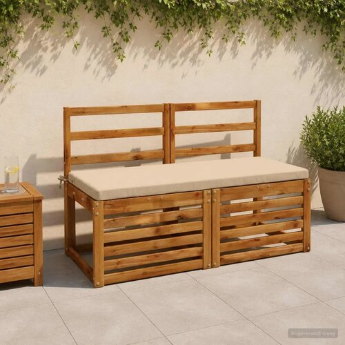  Jastučić za klupu SOEST 100% poliester Bež 120 x 50 x 5 cm - Bež 120 x 50 x 5 cm Poliester Cijene