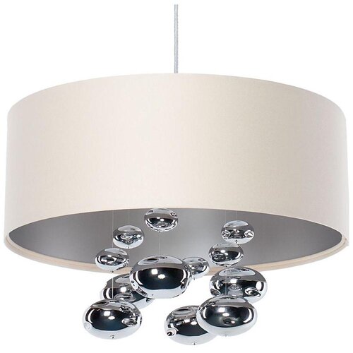  Luster na sajli BUBBLE 1xE27/60W/230V prečnik 40 cm bež Cene