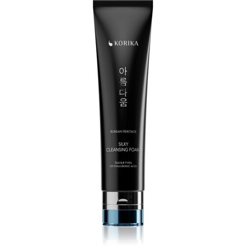 KORIKA Korean Heritage Silk & 8 Types of Hyaluronic Acid Silky Cleansing Foam čistilna pena z vlažilnim učinkom 150 ml Cene